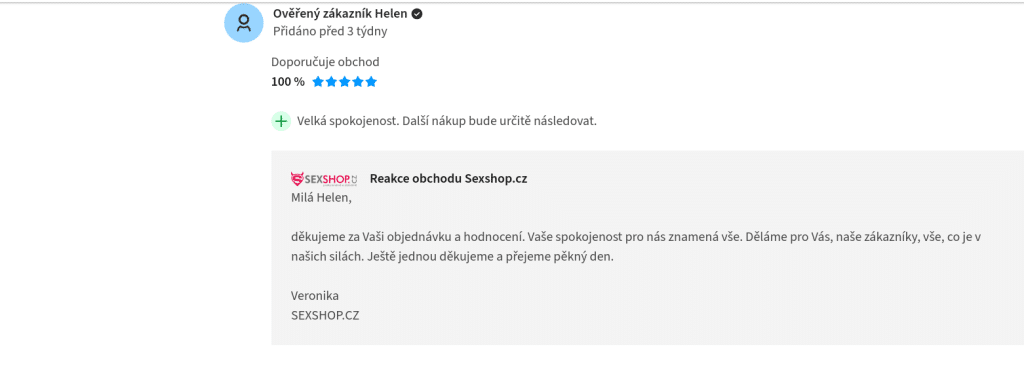 sexshop zkušenosti