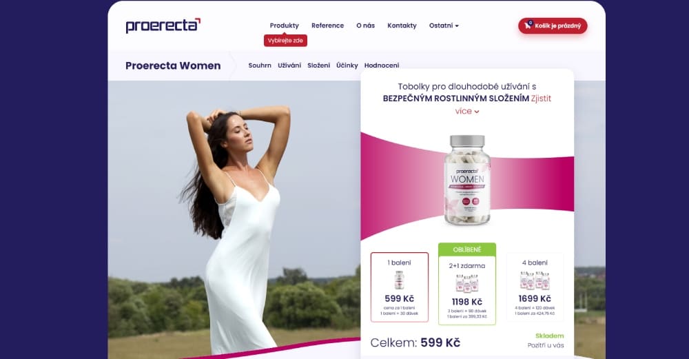 proerecta women recenze