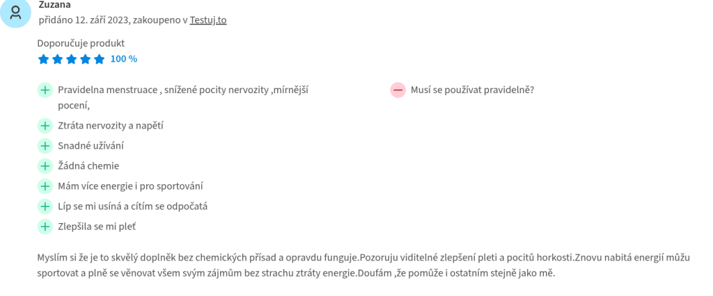 feminus zkušenost